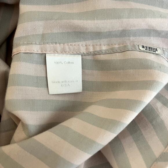 Corridor NYC RARE Women's Striped Button Down Shirt Size Medium A1-31 - Picture 6 of 8